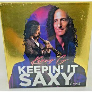 Kenny G's "KEEPING IT SAXY" Game  Brand NEW Sealed saxophone Jazz Strategy
